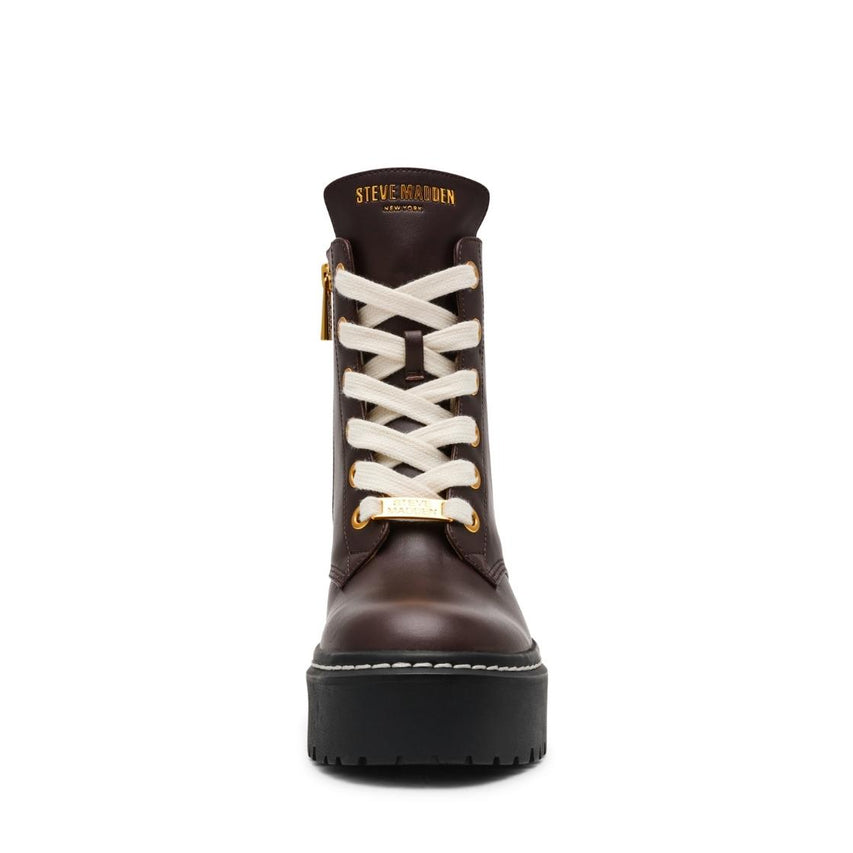 Gatekeeper Brown Action Leather Botines de Piel para Mujer