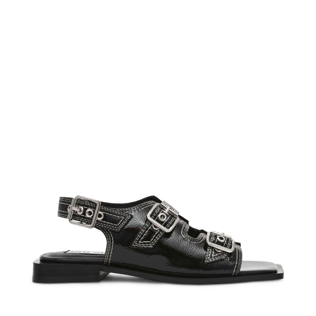 Gen Z Black Crinkle Patent