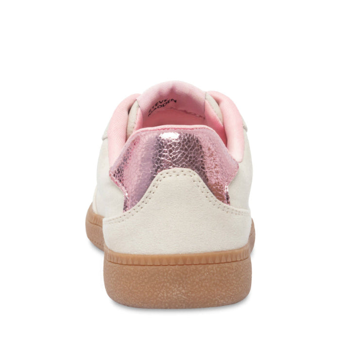 Jquad Taupe Tenis Beige con Rosa para Niña