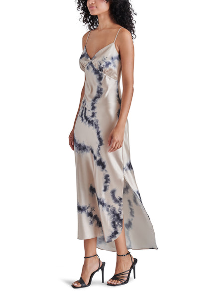 Lorenza Dress Shibori Print Vestido para Mujer