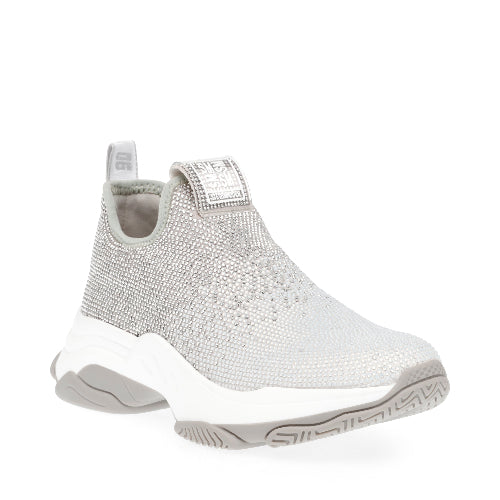 Mythical Silver Tenis Plateados con Brillos