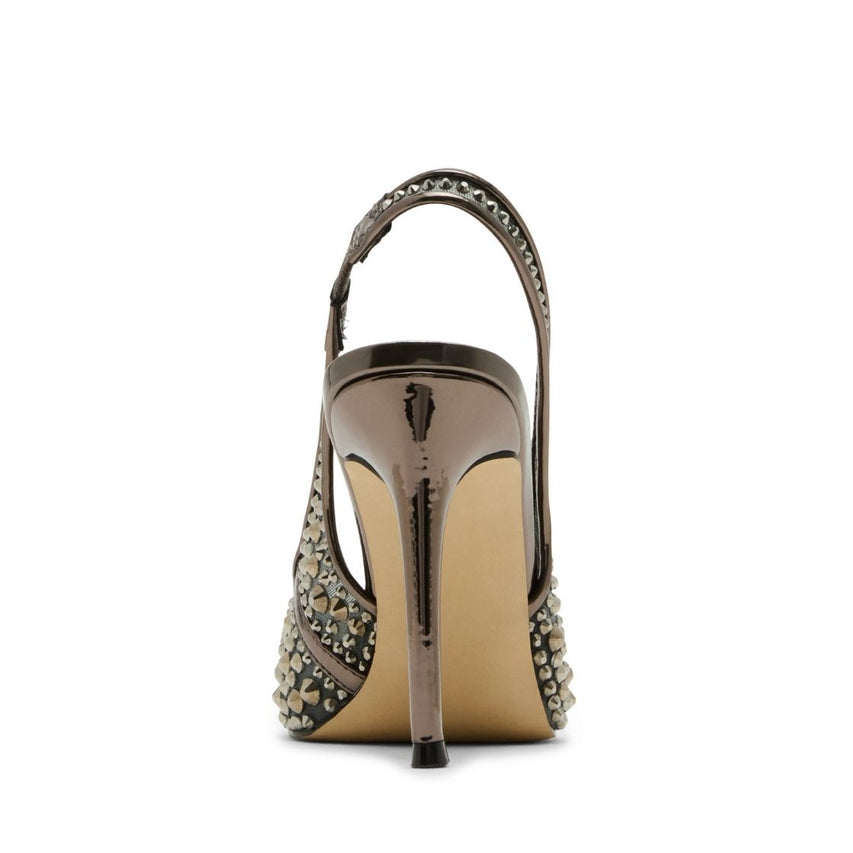 Reyes R Pewter Tacones con Brillos Plateados para Mujer