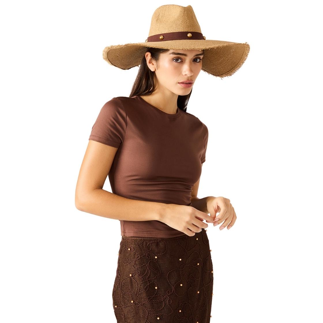 SOMBRERO DE RAFFIA BROWN