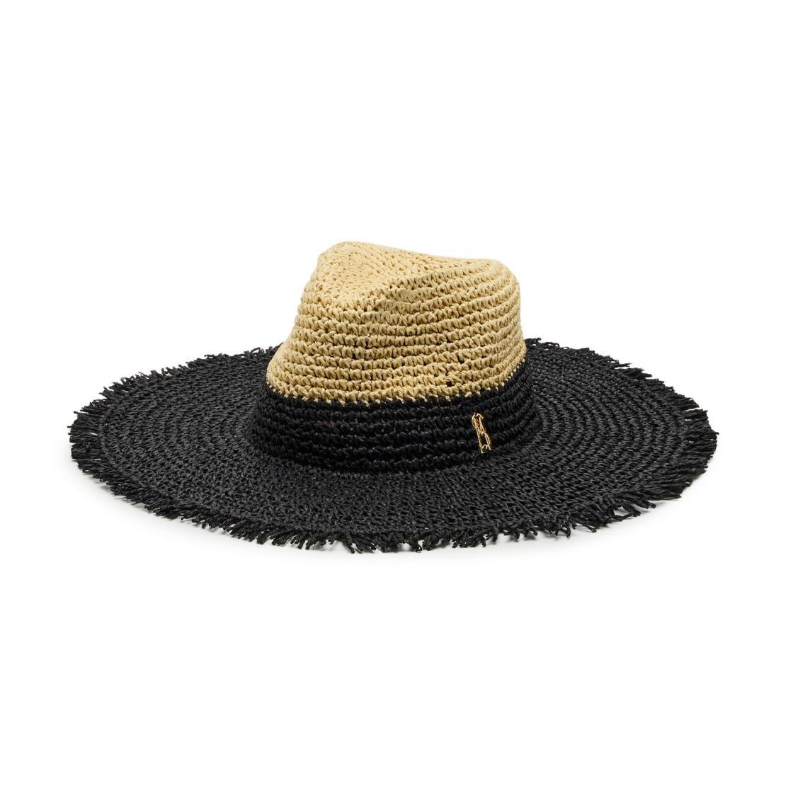 SOMBRERO DE RAFFIA BLACK