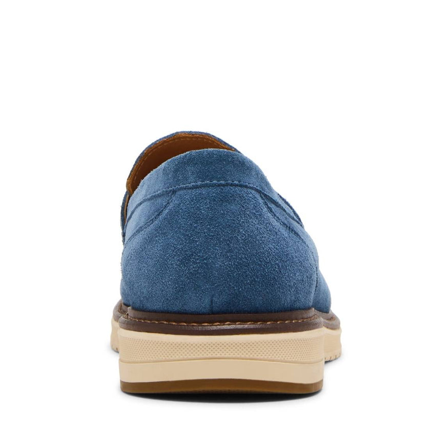 HARLAN BLUE SUEDE