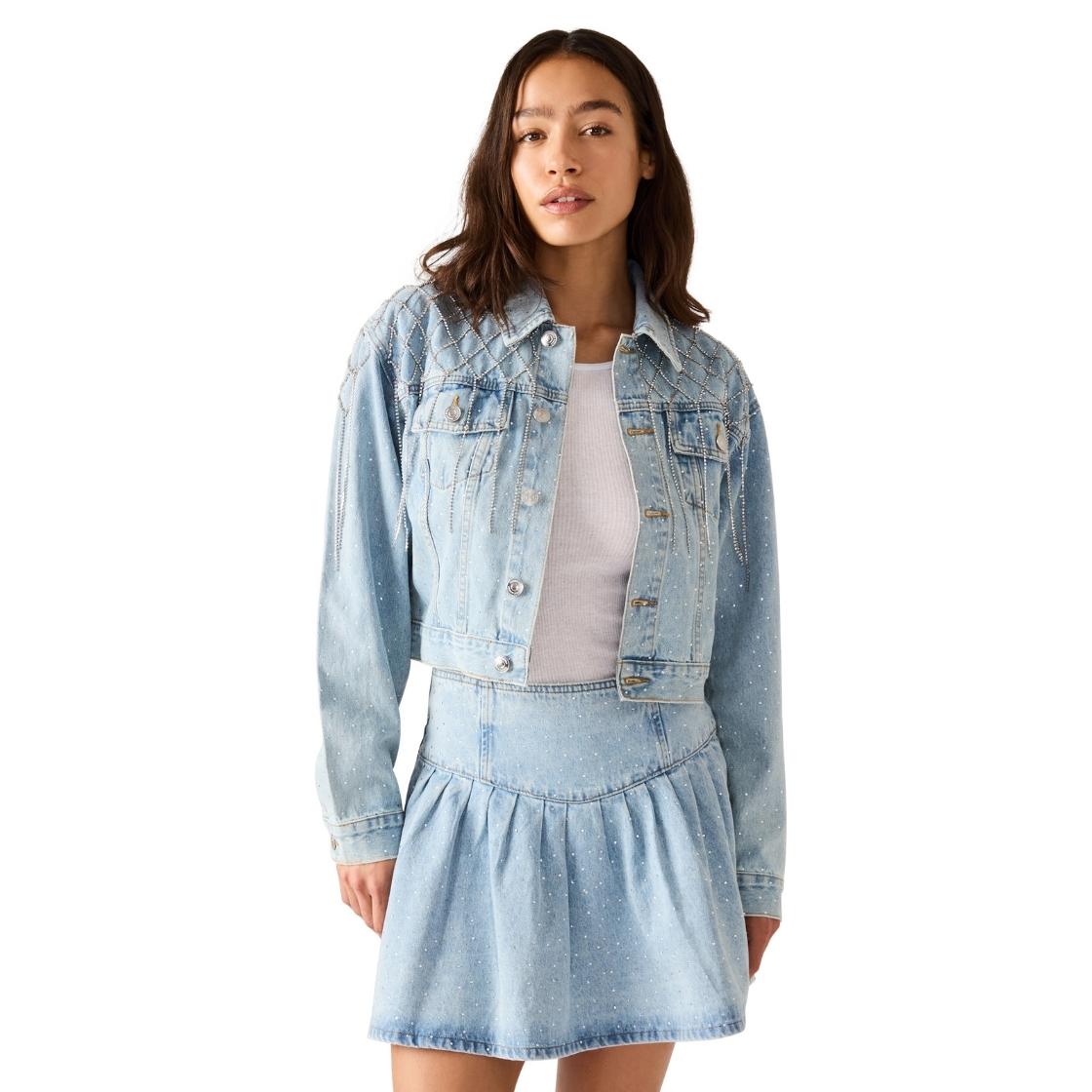 DIAMONDINE JACKET DELFT BLUE