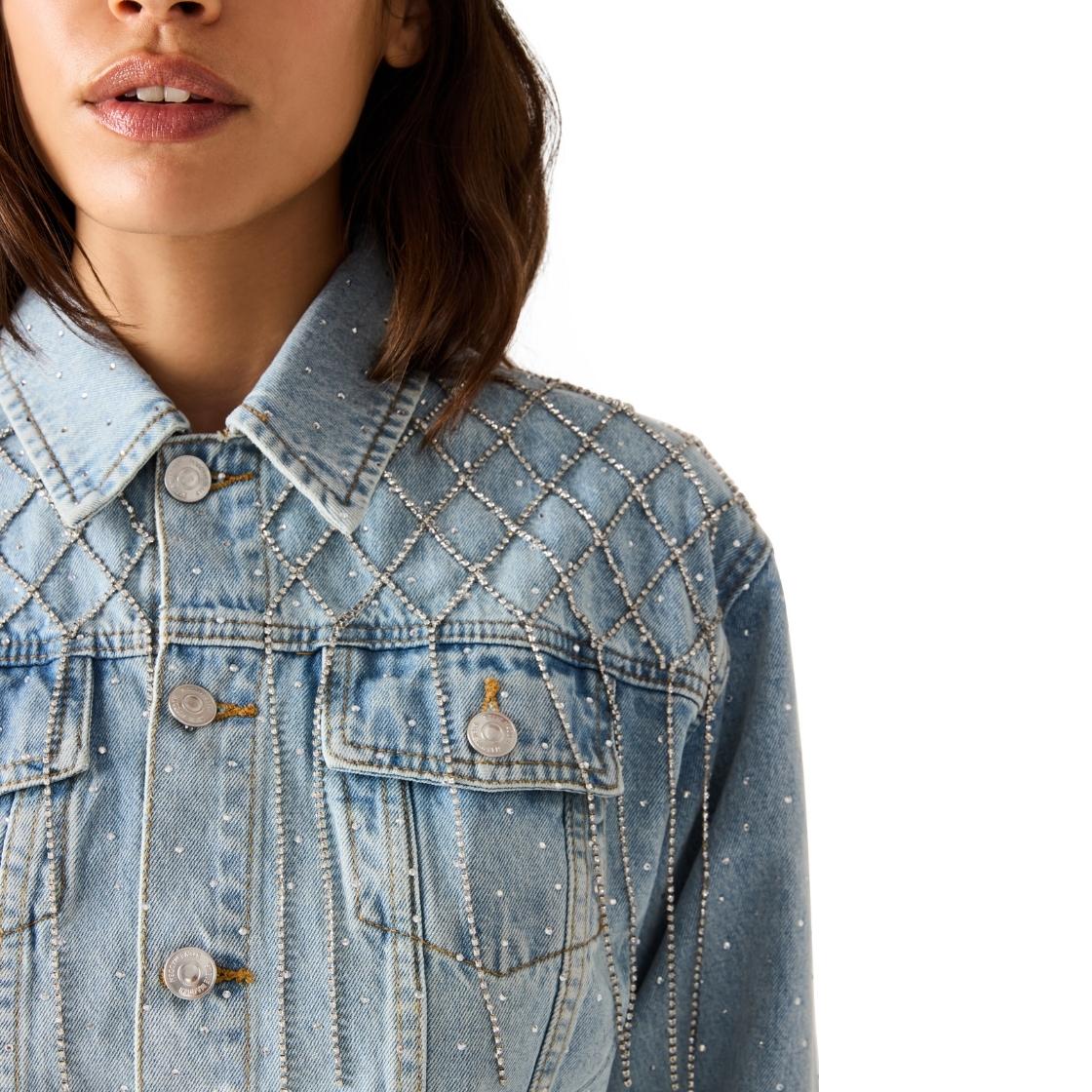 DIAMONDINE JACKET DELFT BLUE