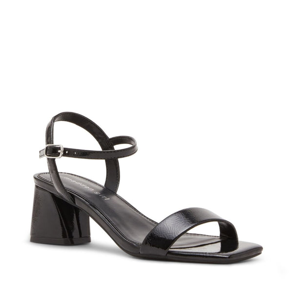 BIRDIEE BLACK CRINKLE PATENT