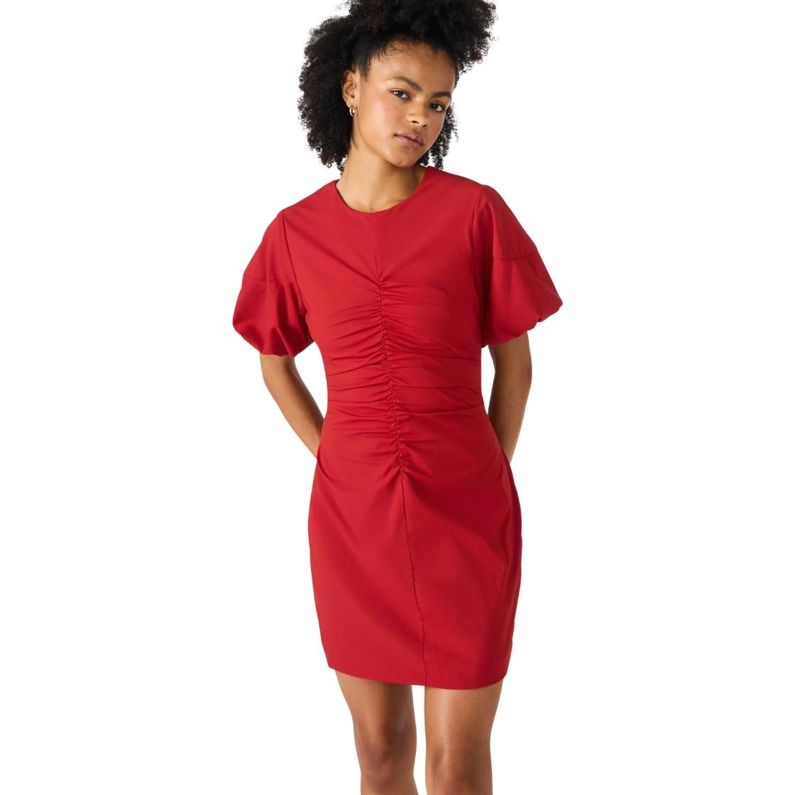 DREA DRESS PURPLE WINE