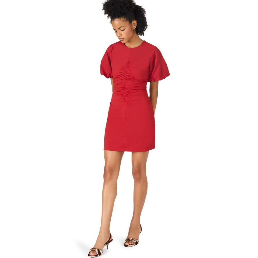 DREA DRESS PURPLE WINE