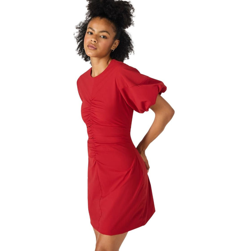 DREA DRESS PURPLE WINE