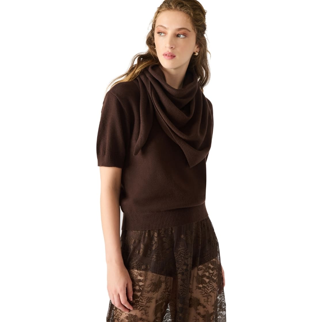 HERMIA SWEATER DARK ESPRESSO