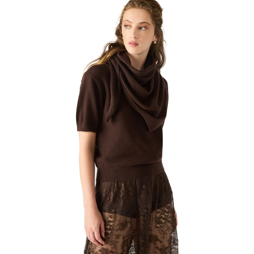 HERMIA SWEATER DARK ESPRESSO