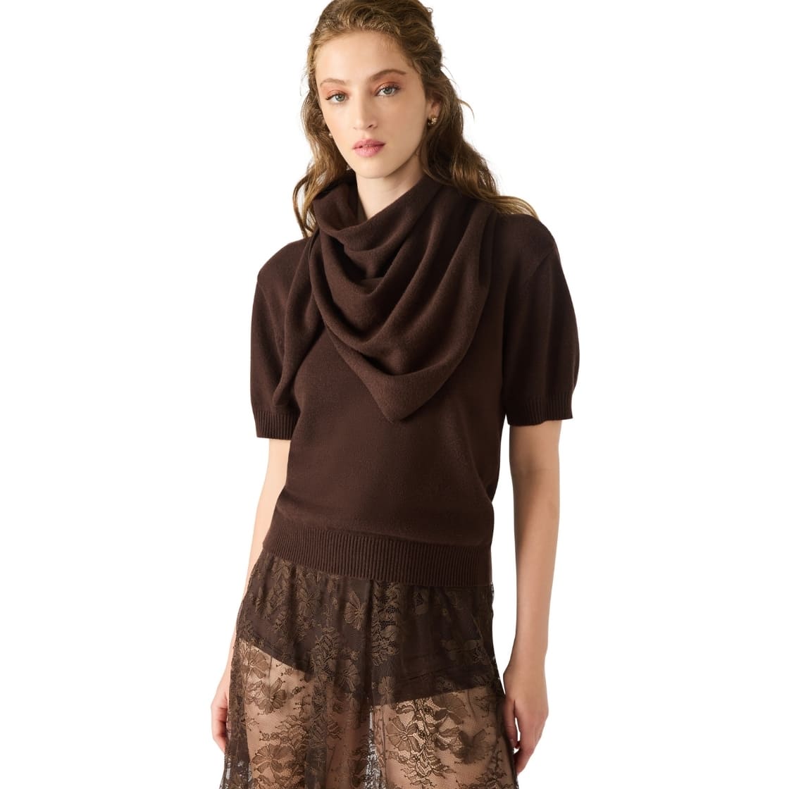 HERMIA SWEATER DARK ESPRESSO