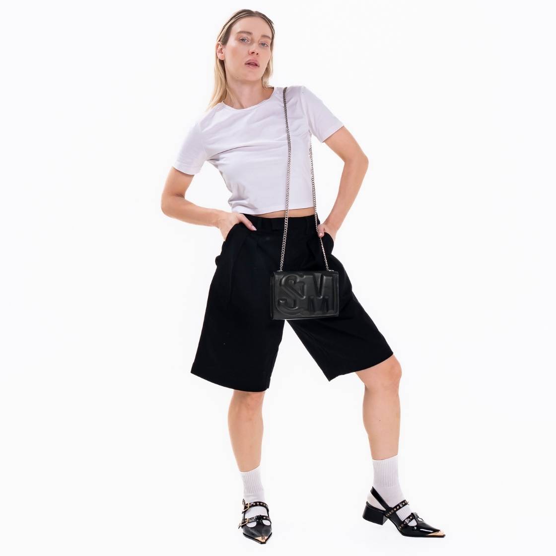 BZOIE BLACK/SILVER