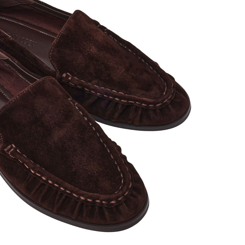 SHERWICK DARK BROWN SUEDE