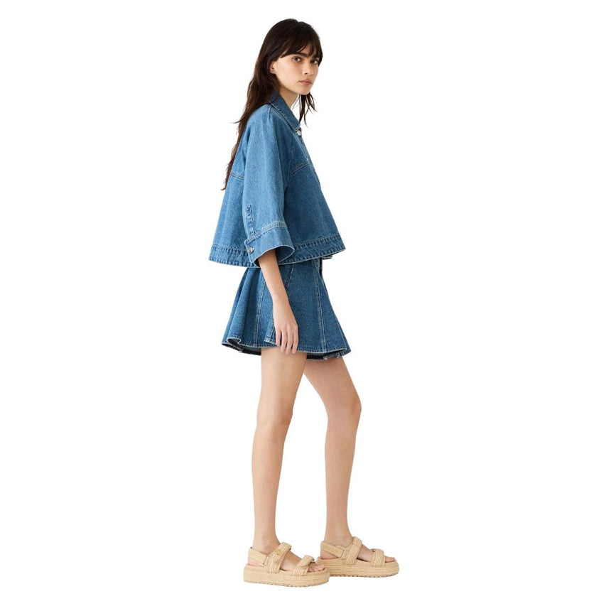 RHODE JACKET IN DENIM ARUBA BLUE