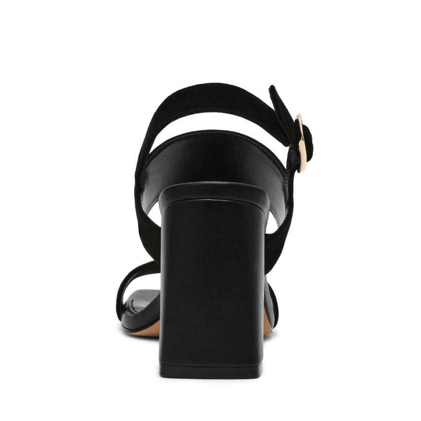 WENDIE BLACK SUEDE