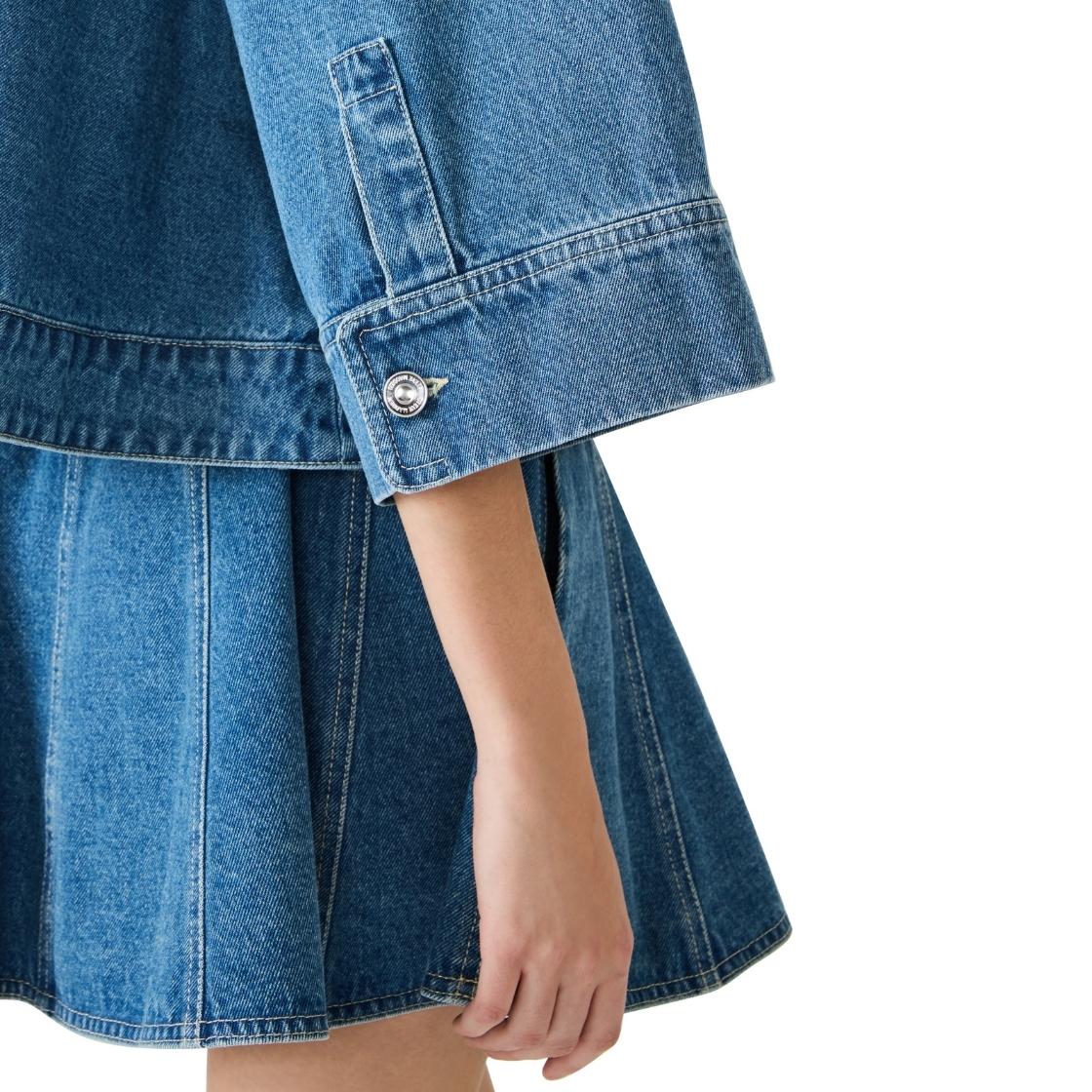 RHODE JACKET IN DENIM ARUBA BLUE