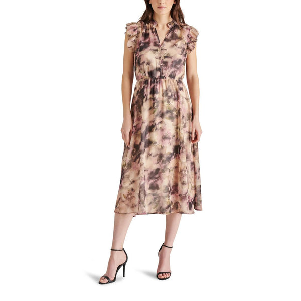 ALLEGRA DRESS AUTUMN MAUVE