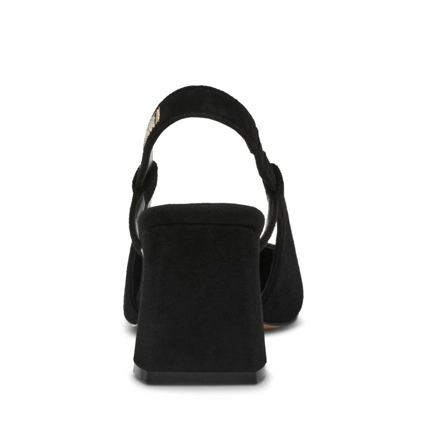 EVANSTON BLACK SUEDE