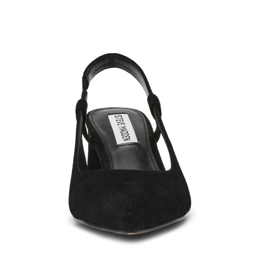 EVANSTON BLACK SUEDE