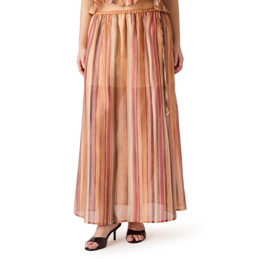 SHILLOH SKIRT STRIPE MULTI