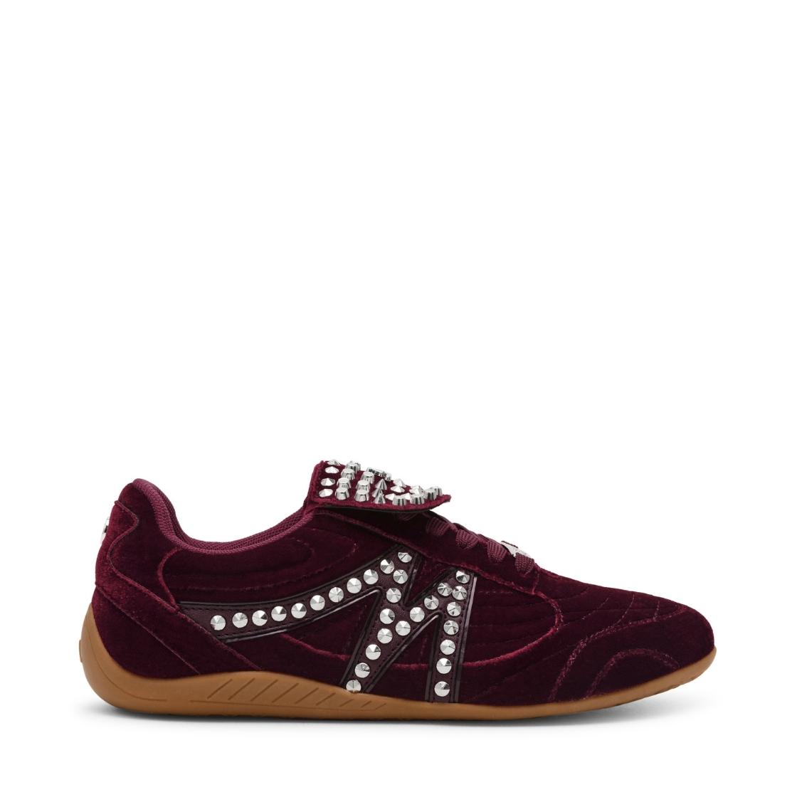 FANBASE BURGUNDY VELVET