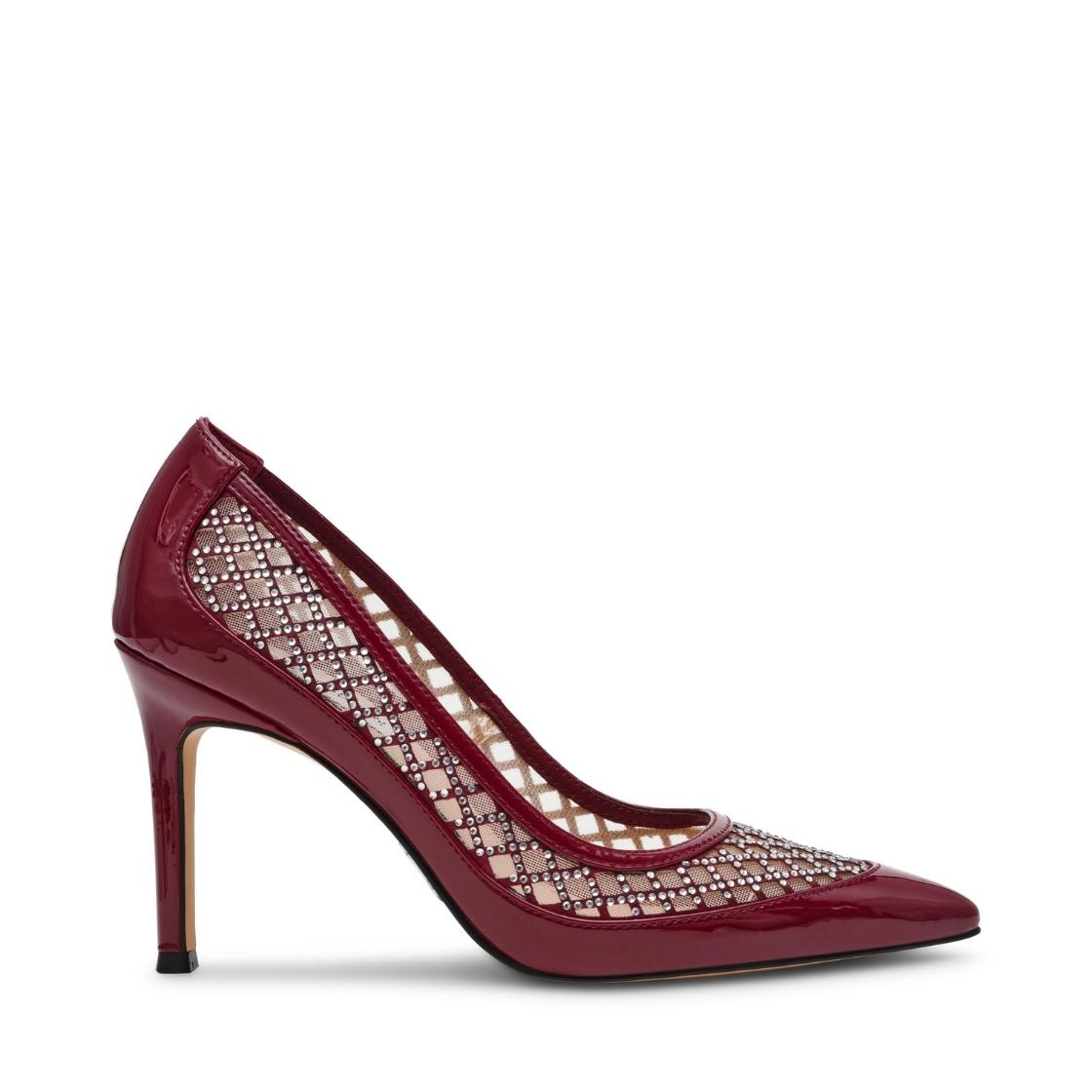 SAXXON DARK CHERRY PATENT