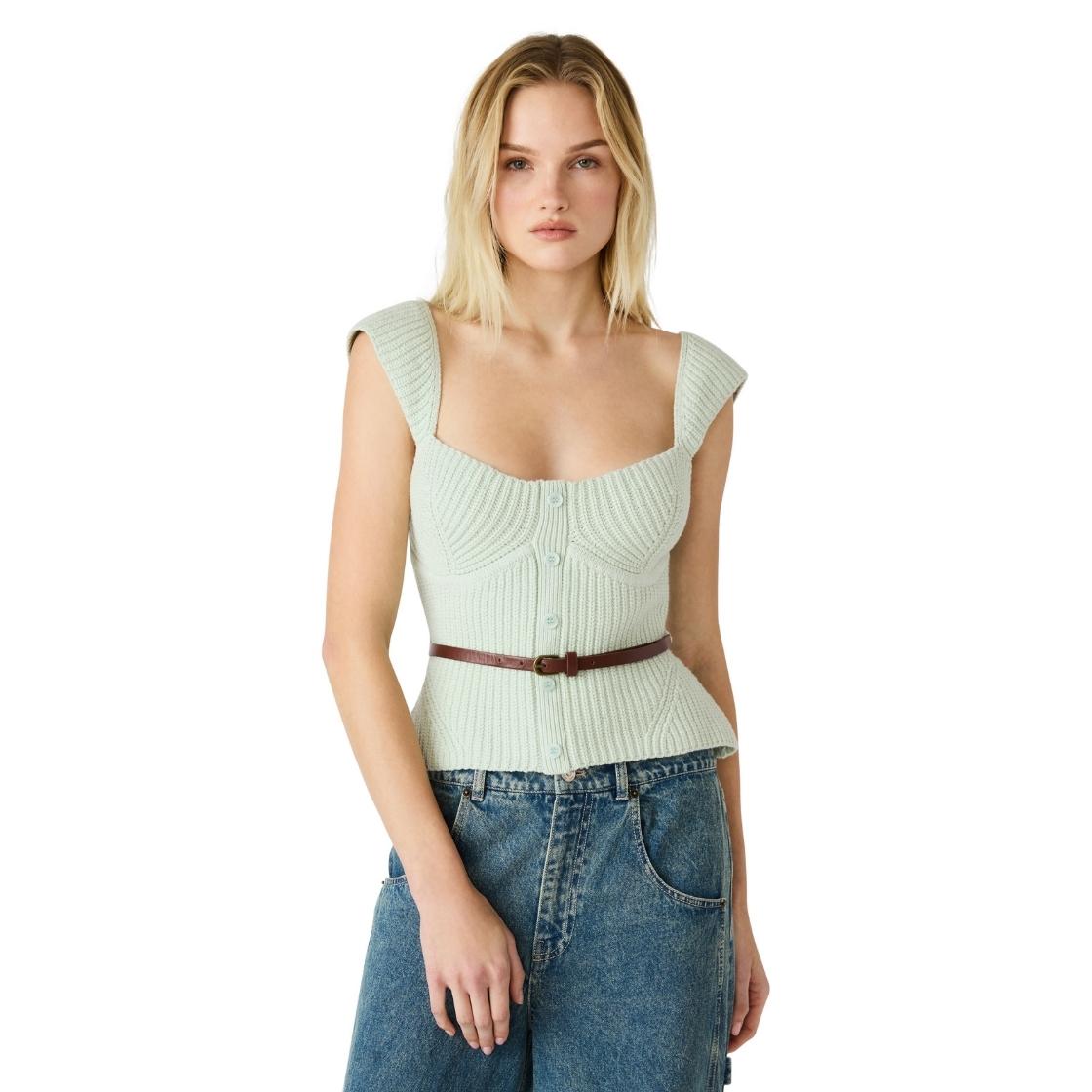 PRESLEE SWEATER TOP POWDER PUFF