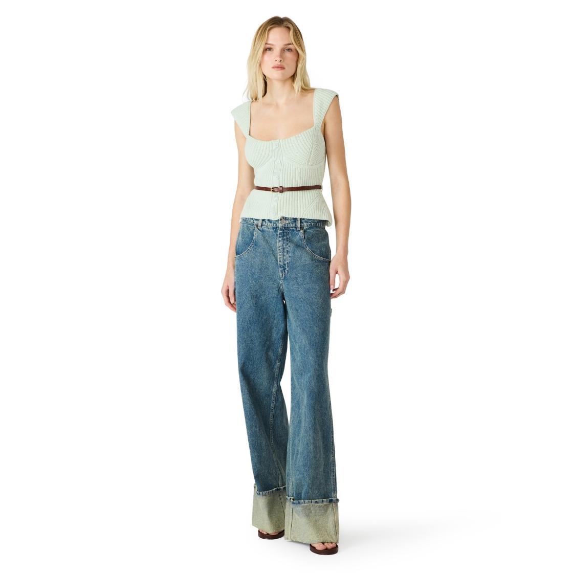 PRESLEE SWEATER TOP POWDER PUFF