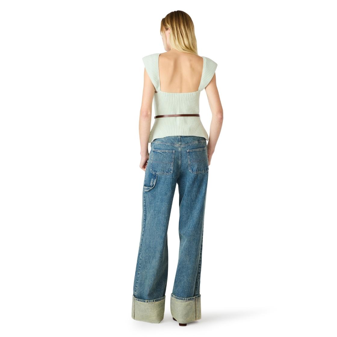 PRESLEE SWEATER TOP POWDER PUFF