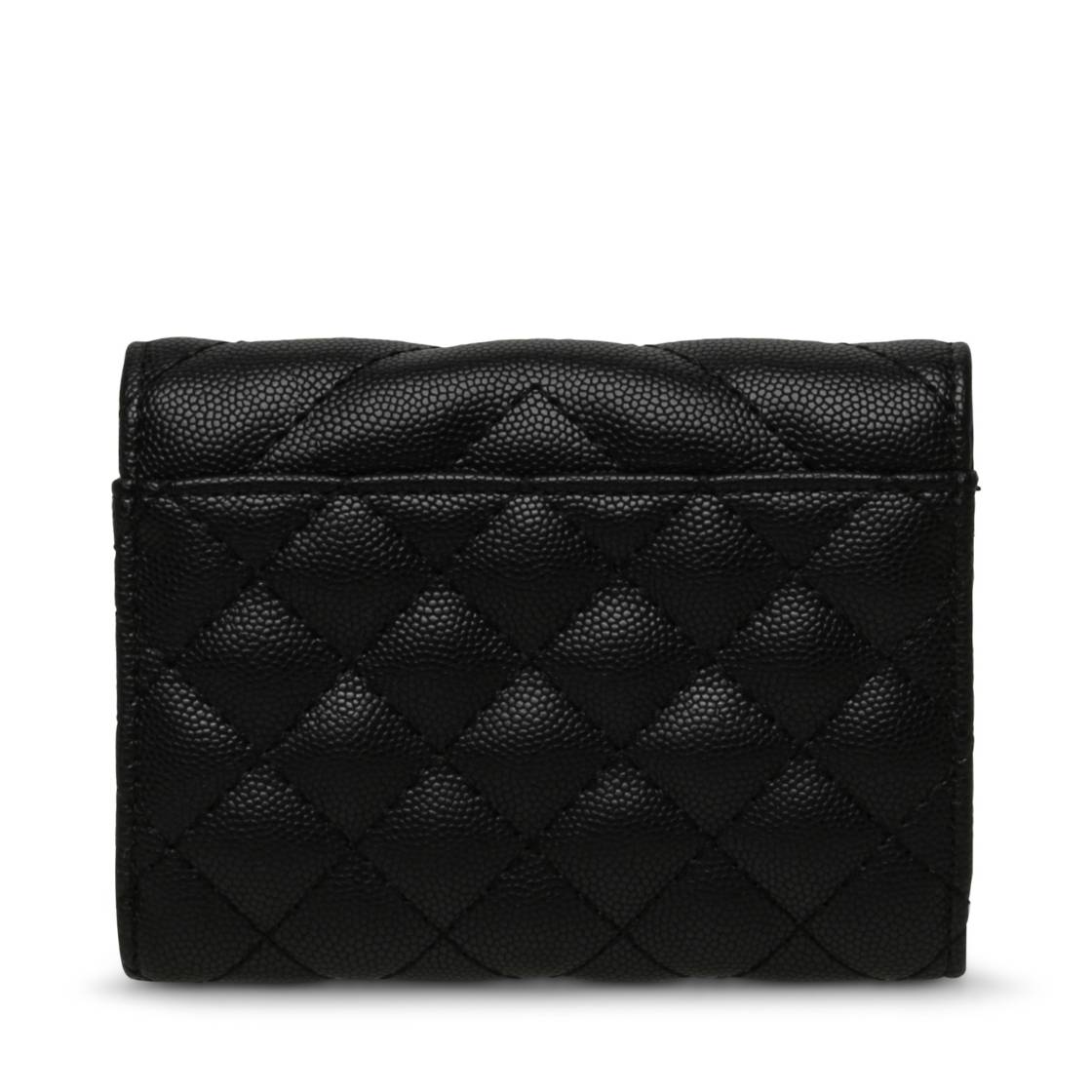 Bjeni Black Gold Cartera Negra para Mujer