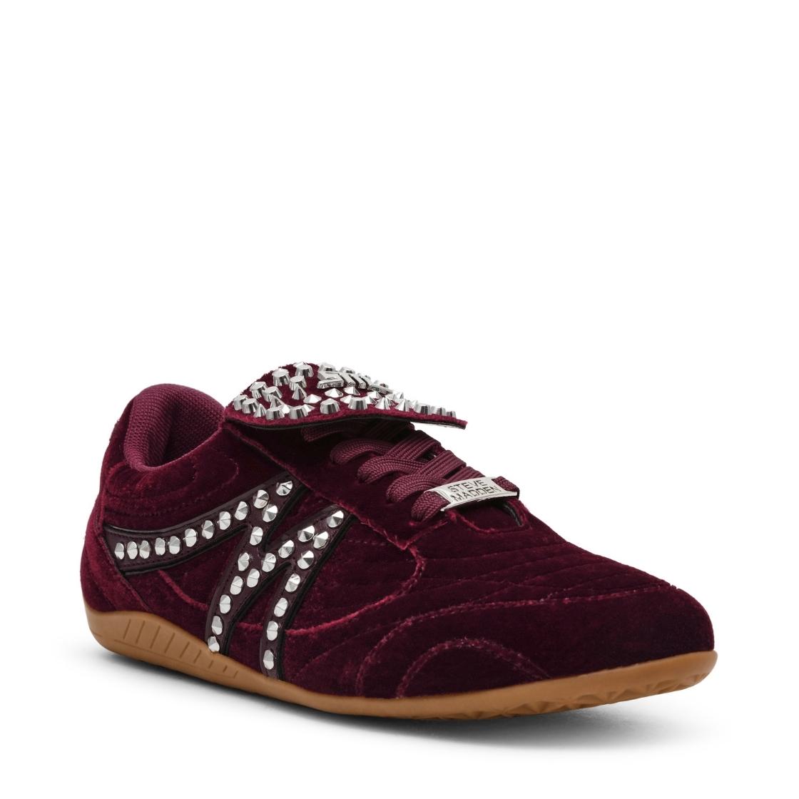 FANBASE BURGUNDY VELVET