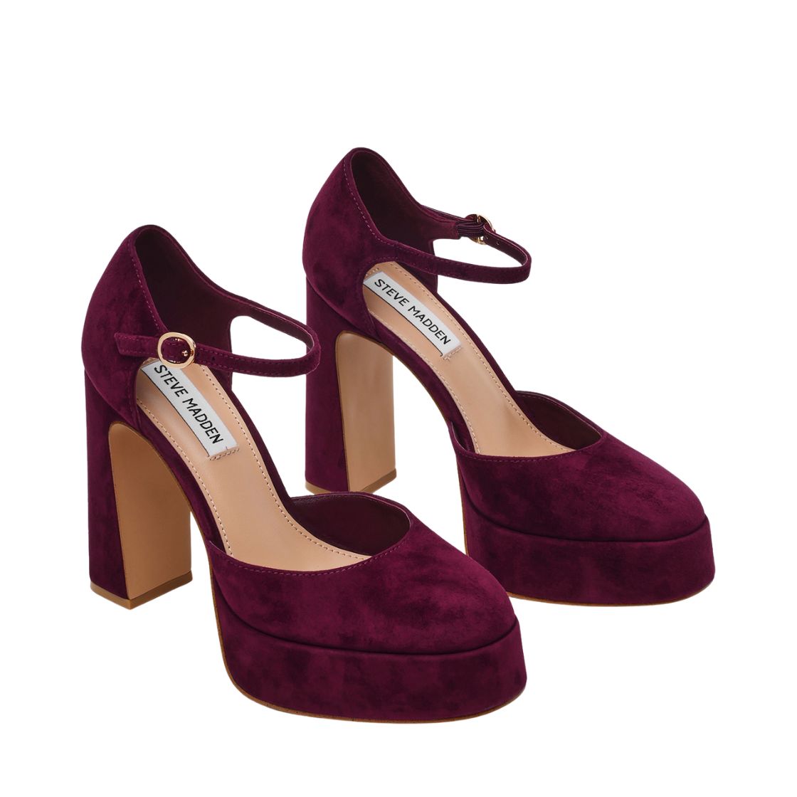 LEXIE BURGUNDY SUEDE