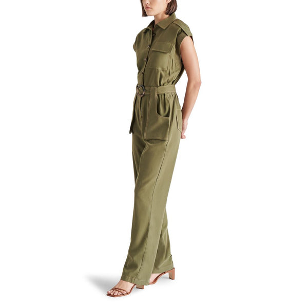 GENE JUMPSUIT OLIVE NIGHT