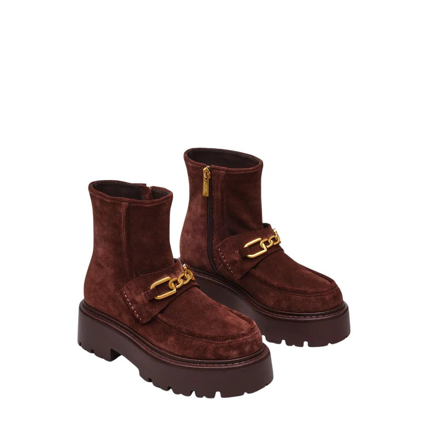 OVERTURN CHOCOLATE BROWN SUEDE
