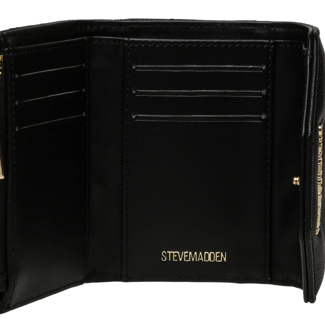 Bjeni Black Gold Cartera Negra con Dorado