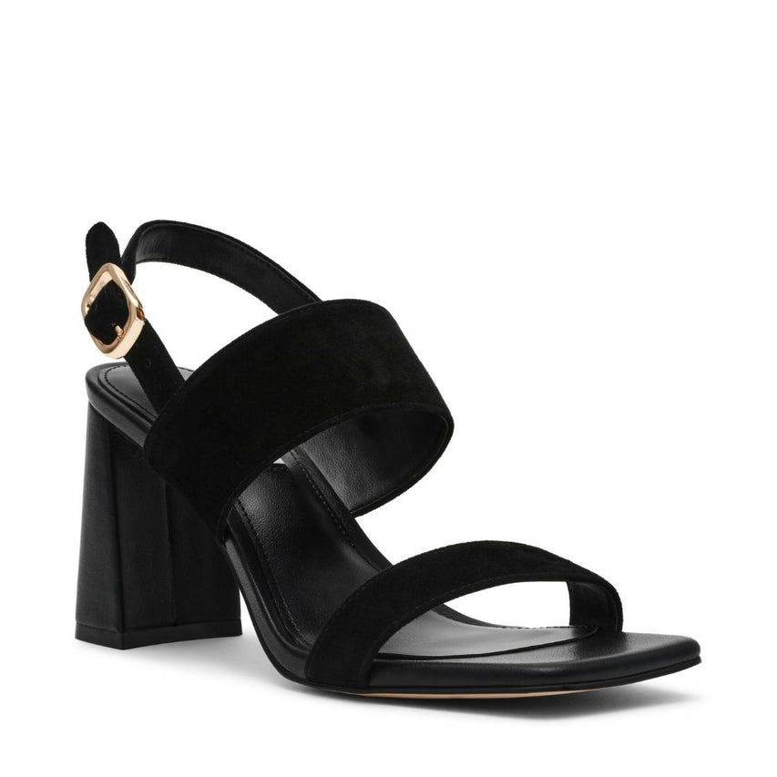 WENDIE BLACK SUEDE