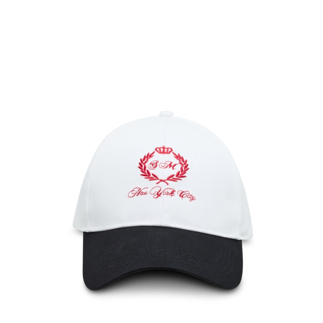 Gorra Clásica con Bordado Black/White