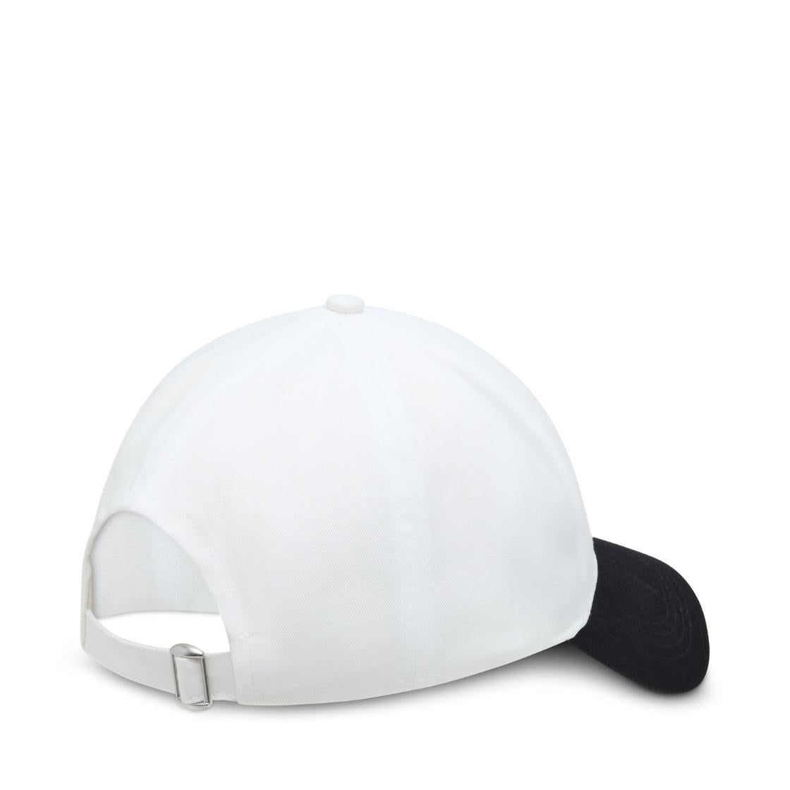 Gorra Clásica con Bordado Black/White