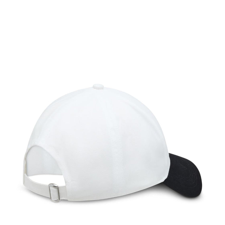 Gorra Clásica con Bordado Black/White