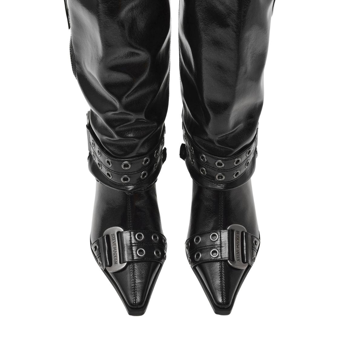 SHOWCASER BLACK CRINKLE
