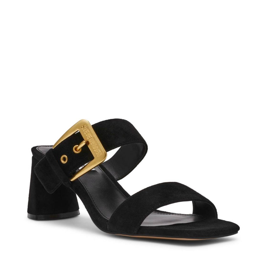 TORIANN BLACK SUEDE
