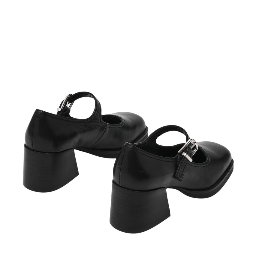 LISBON BLACK LEATHER