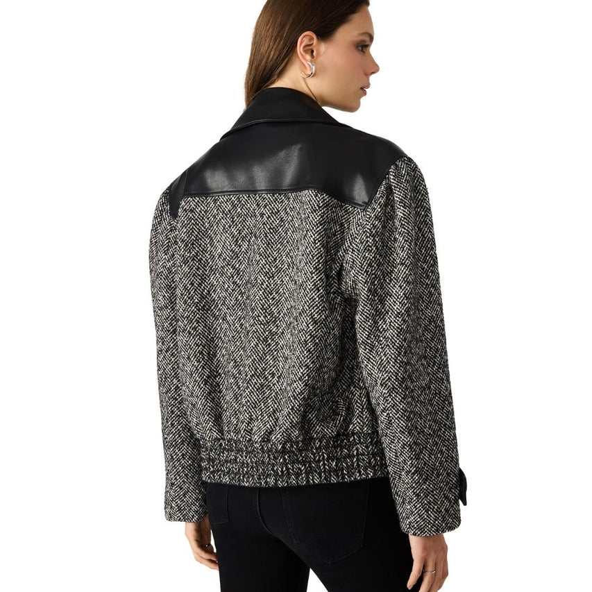 MERCEDES COAT BLACK MULTI
