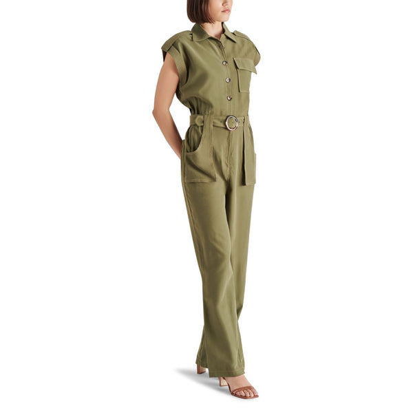 GENE JUMPSUIT OLIVE NIGHT