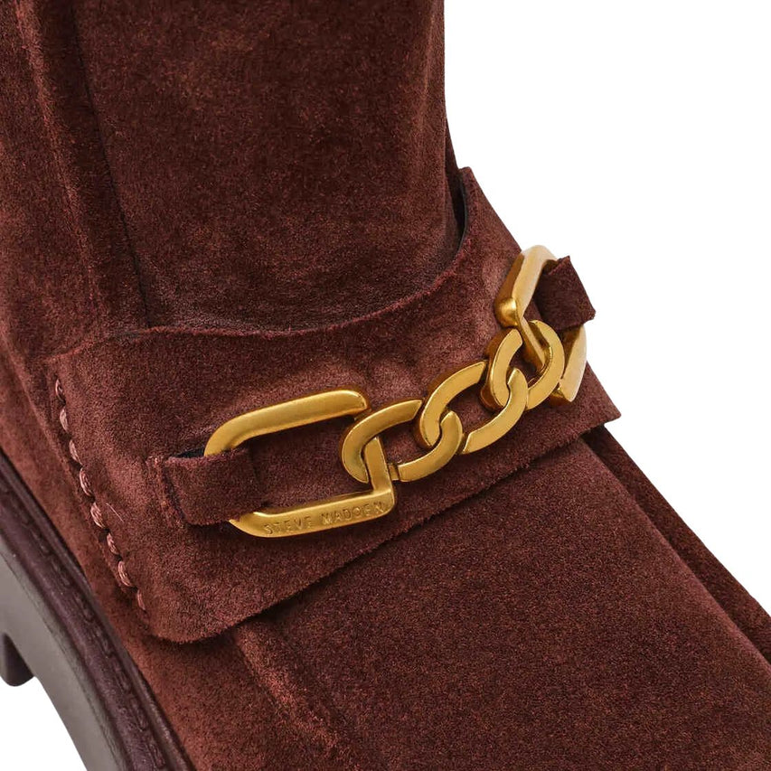 OVERTURN CHOCOLATE BROWN SUEDE