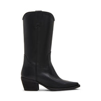 ALBANY BLACK LEATHER