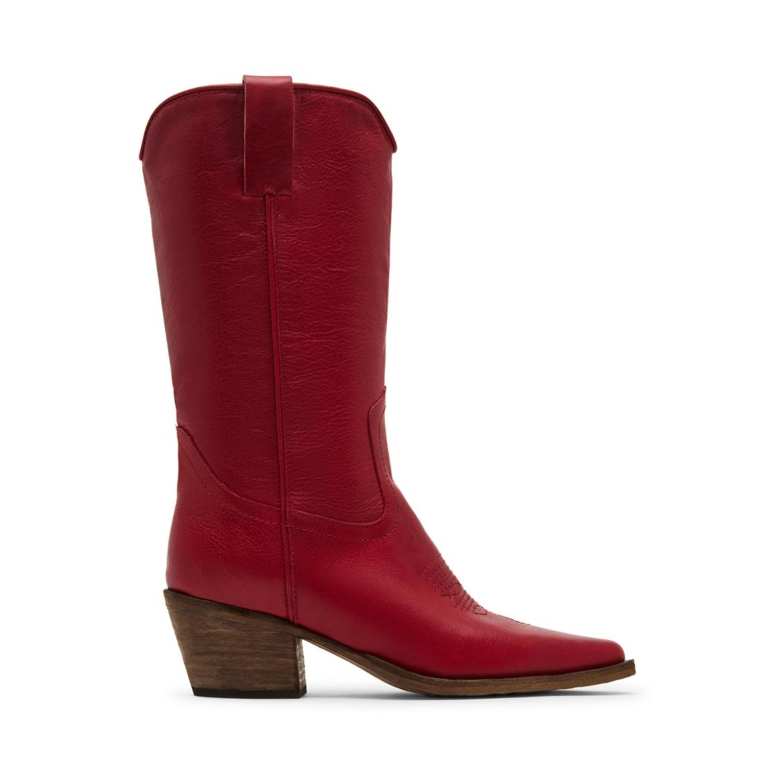 ALBANY RED LEATHER